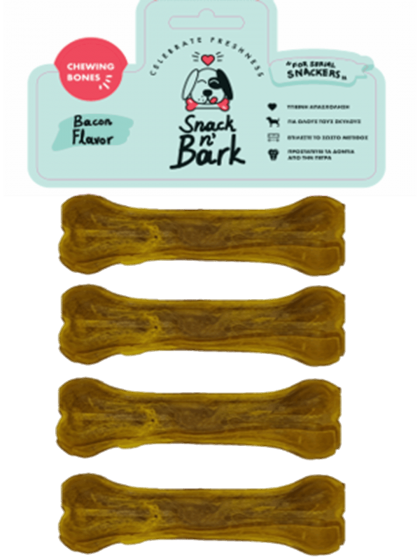 Snack n' Bark Bone pressed with flavor chicken 10cm 45gr 4 τμχ